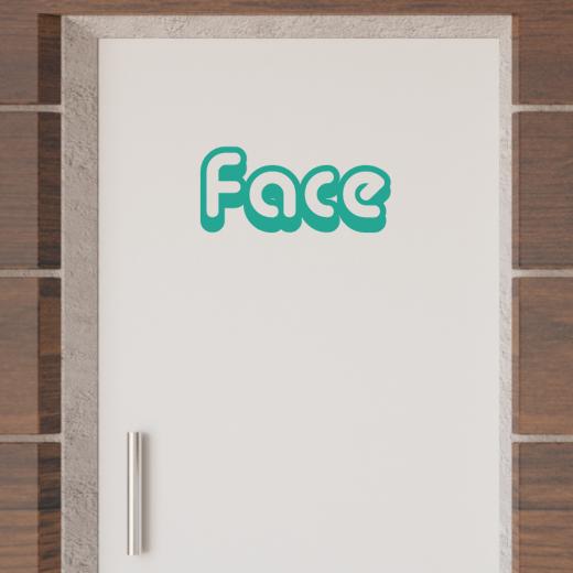 Türaufkleber selber gestalten