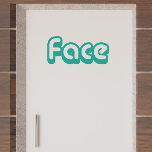 Türaufkleber selber gestalten