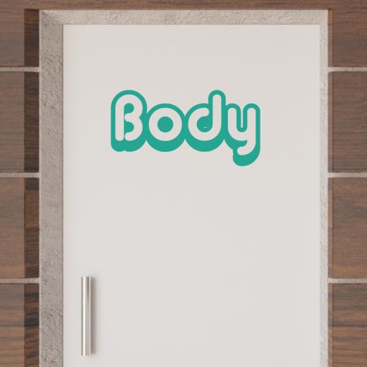 Türaufkleber selber gestalten