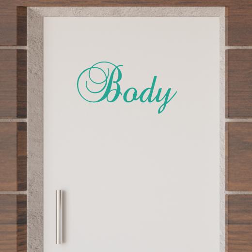 Türaufkleber selber gestalten