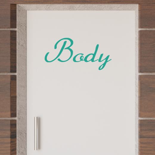 Türaufkleber selber gestalten