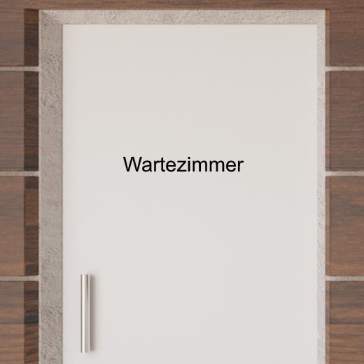 Türaufkleber selber gestalten