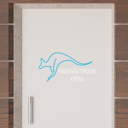 Türaufkleber selber gestalten