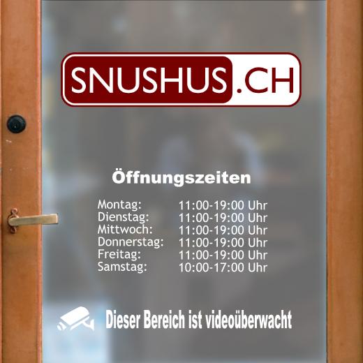 Öffnungszeiten Aufkleber selber gestalten