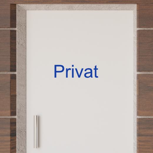 Türaufkleber selber gestalten