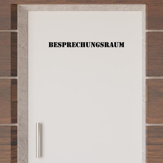 Türaufkleber selber gestalten