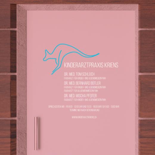 Türaufkleber selber gestalten