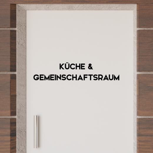 Türaufkleber selber gestalten