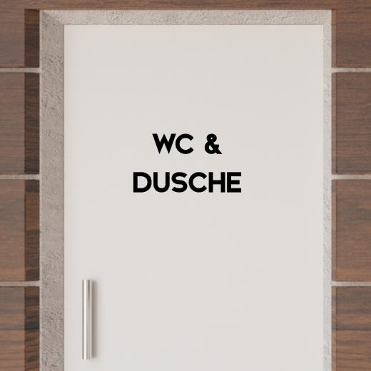 Türaufkleber selber gestalten