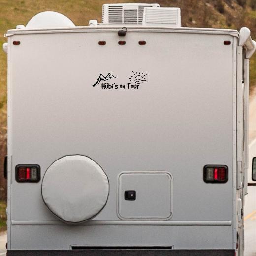 Wohnmobil Aufkleber selber gestalten