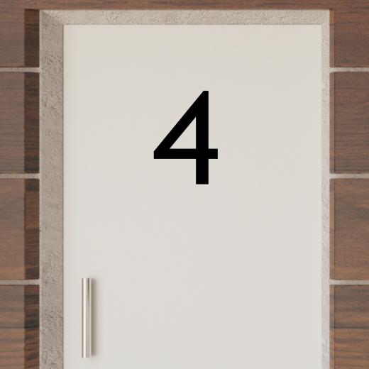 Türaufkleber selber gestalten