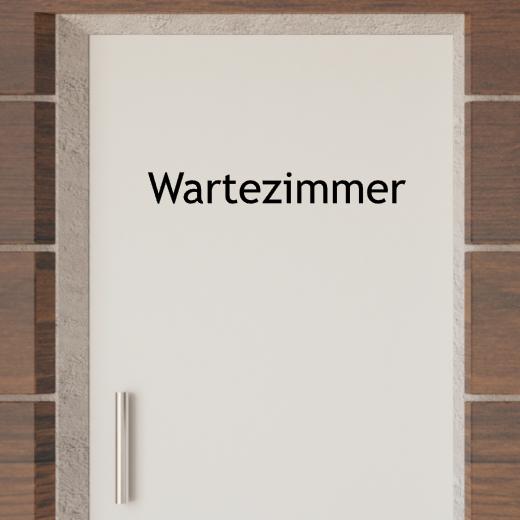 Türaufkleber selber gestalten