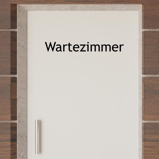 Türaufkleber selber gestalten