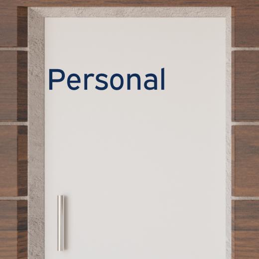 Türaufkleber selber gestalten