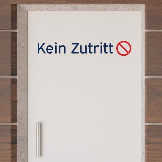 Türaufkleber selber gestalten