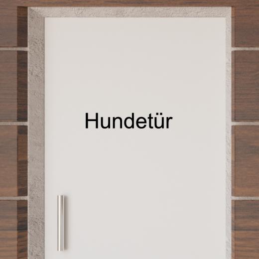 Türaufkleber selber gestalten