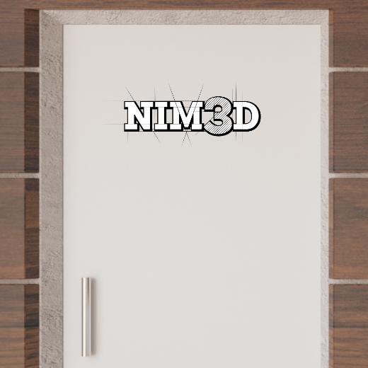 Türaufkleber selber gestalten