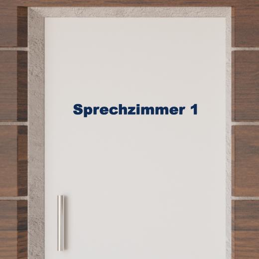 Türaufkleber selber gestalten