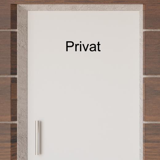 Türaufkleber selber gestalten