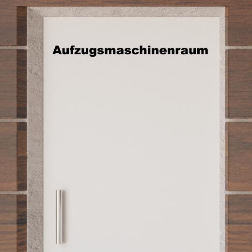 Türaufkleber selber gestalten