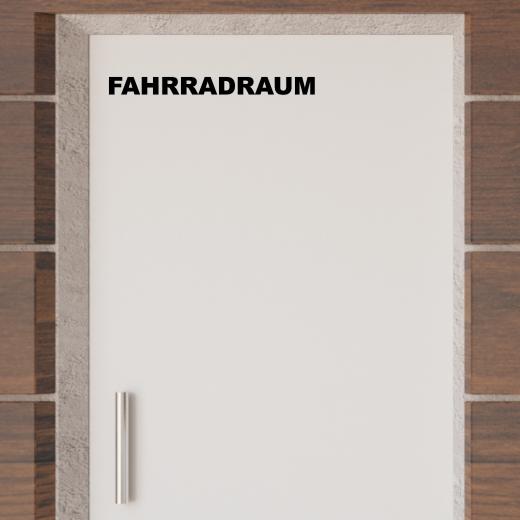 Türaufkleber selber gestalten