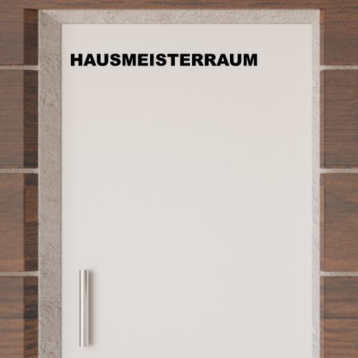 Türaufkleber selber gestalten