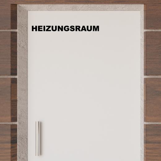 Türaufkleber selber gestalten