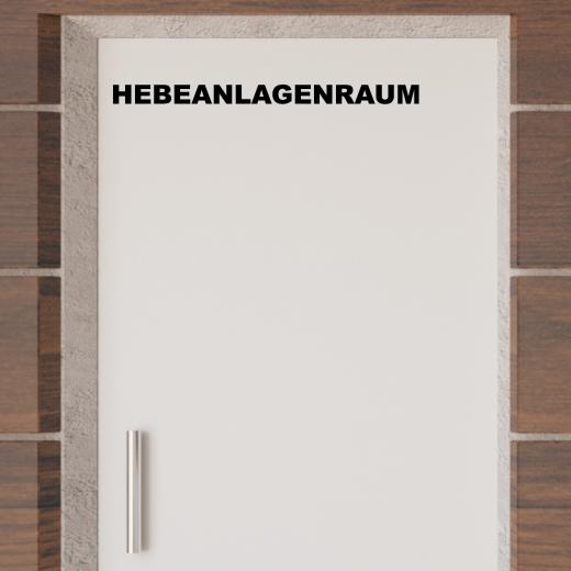 Türaufkleber selber gestalten