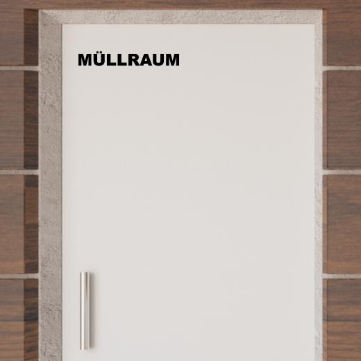 Türaufkleber selber gestalten