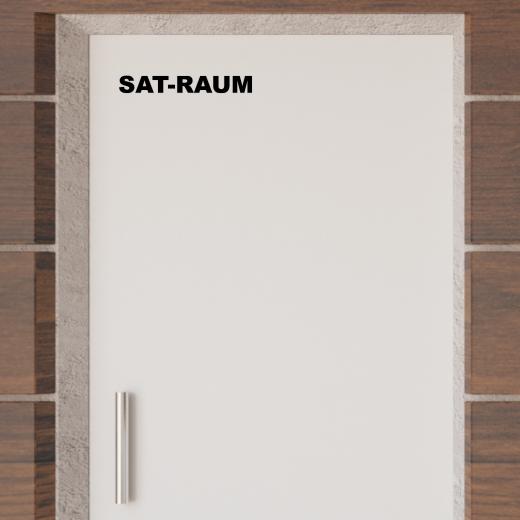 Türaufkleber selber gestalten