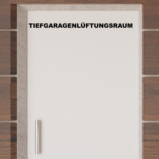 Türaufkleber selber gestalten