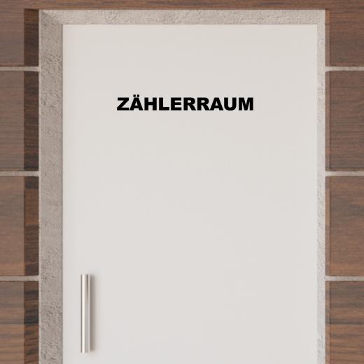 Türaufkleber selber gestalten