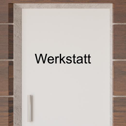 Türaufkleber selber gestalten