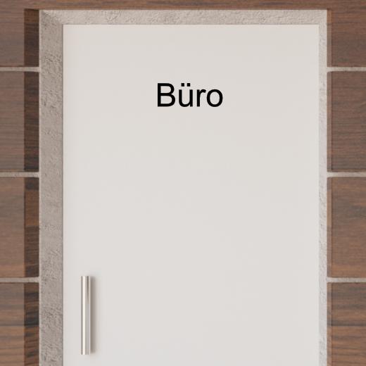 Türaufkleber selber gestalten