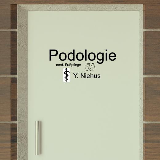 Türaufkleber selber gestalten