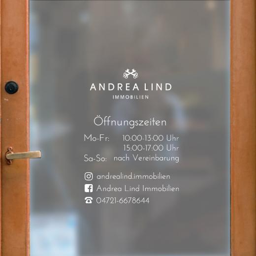 Öffnungszeiten Aufkleber selber gestalten