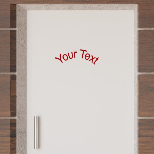 Türaufkleber selber gestalten