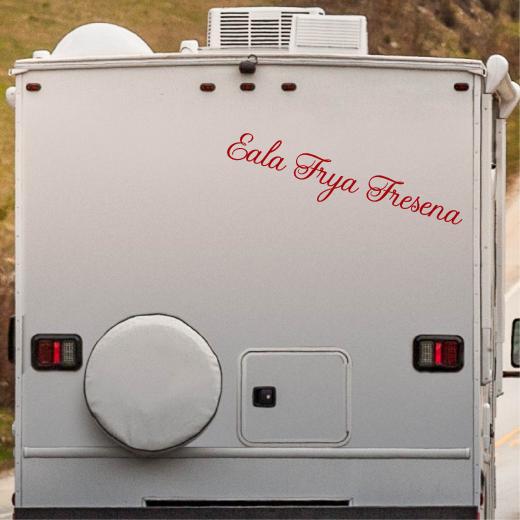 Wohnmobil Aufkleber selber gestalten