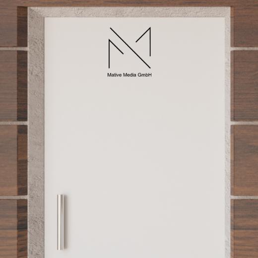 Türaufkleber selber gestalten