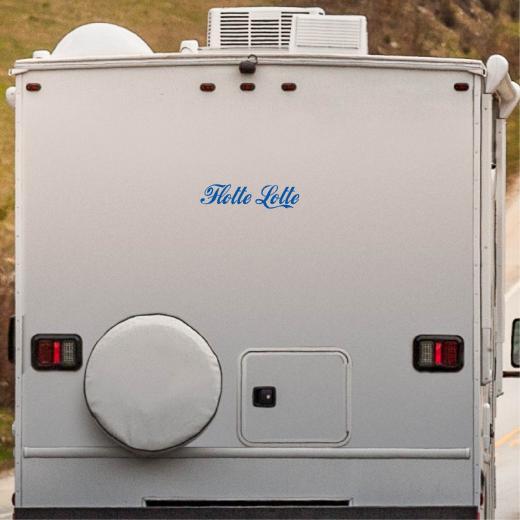 Wohnmobil Aufkleber selber gestalten