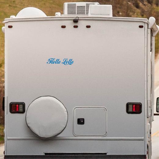 Wohnmobil Aufkleber selber gestalten