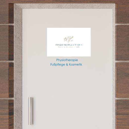 Türaufkleber selber gestalten