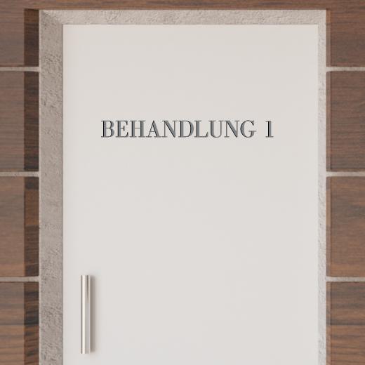 Türaufkleber selber gestalten