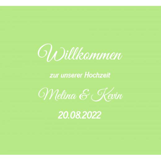 Aufkleber selber gestalten - Arbeitsfläche 100cm x 100cm