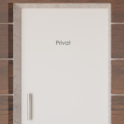 Türaufkleber selber gestalten