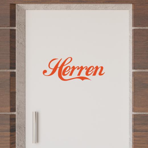 Türaufkleber selber gestalten