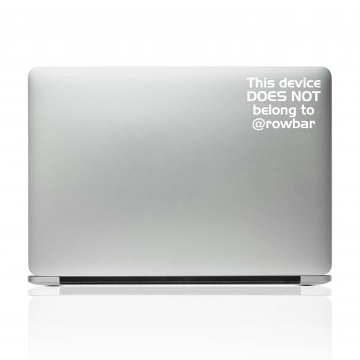 Laptop Aufkleber selber gestalten