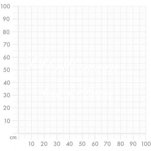 Aufkleber selber gestalten - Arbeitsfläche 100cm x 100cm