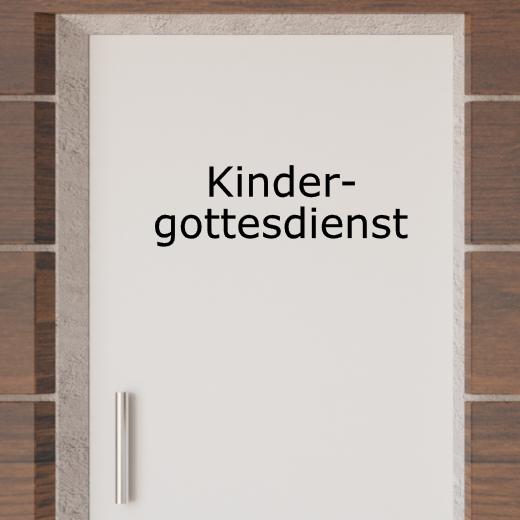 Türaufkleber selber gestalten