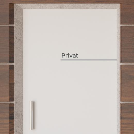 Türaufkleber selber gestalten